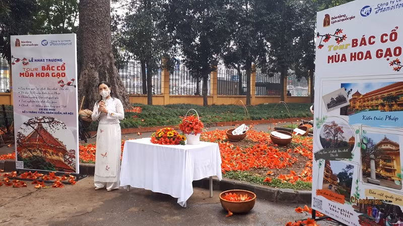 题为“伯古——木棉花季”的欣赏木棉花和体验国家历史博物馆一些活动的新旅游线路于3月19日正式投入开发。