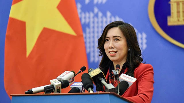 外交部发言人黎氏秋姮。