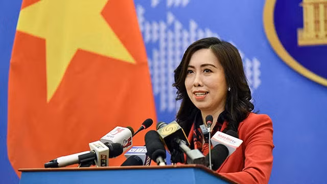 外交部发言人黎氏秋姮。