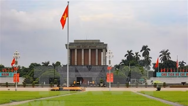 胡志明主席陵。