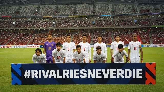 缅甸队迎来首个胜利。