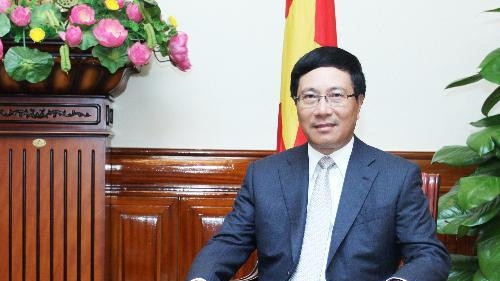 越南外交部长范平明。 (Photo: 图片来源：越通社)