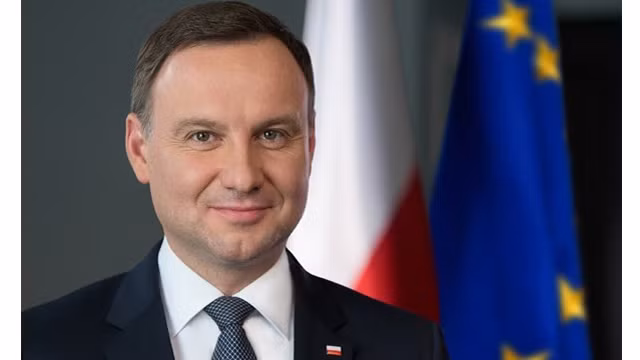 波兰总统安杰伊·杜达。