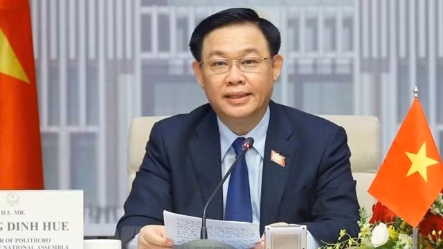 越南国会主席王廷惠。（图片来源：越通社）