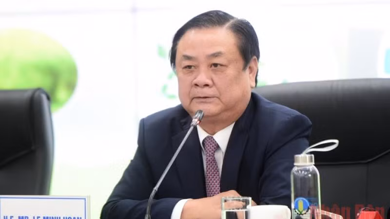 黎明欢部长在对话上发言。