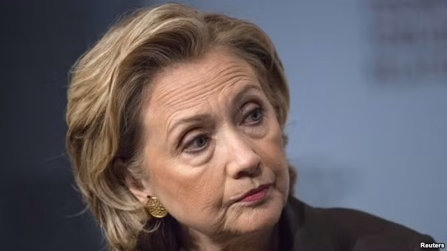 美国前国务卿、民主党人希拉里·克林顿。图片来源：路透社