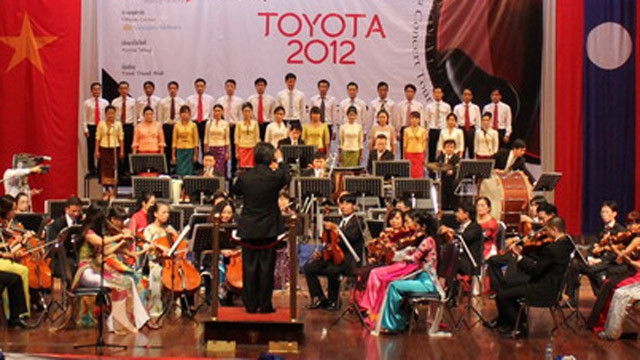 2012年丰田音乐演会首次在柬埔寨举行