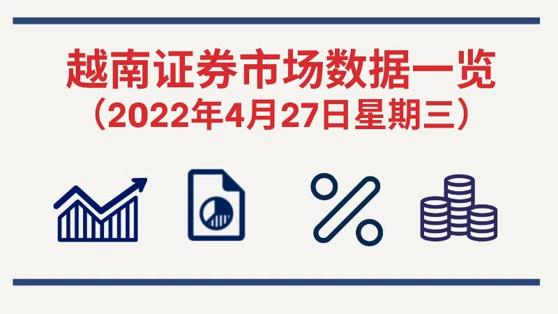 4月27日越南证券市场数据一览 【图表新闻】 