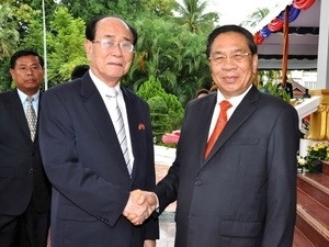 老挝与朝鲜加强合作