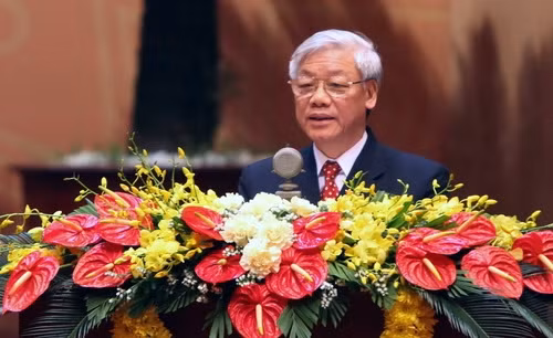 越共中央总书记阮富仲。