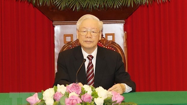 越共中央总书记阮富仲。