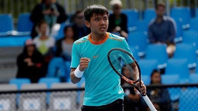 越南网球运动员李黄南。