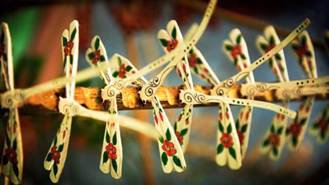 石舍村的竹蜻蜓。