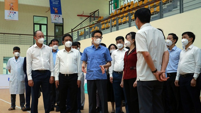 武德儋副总理实地视察北宁省第31届东运会筹备工作。