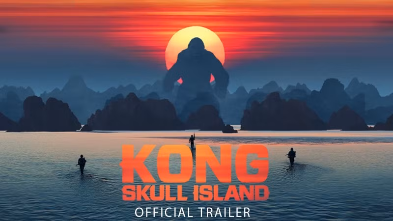 下龙湾出现在好莱坞电影《金刚：骷髅岛》。