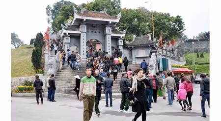 翁门祠每年吸引数十万次游客前来参观。