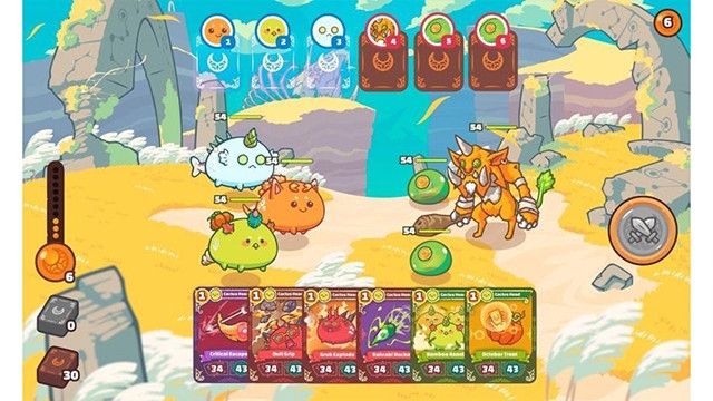 Axie Infinity游戏。