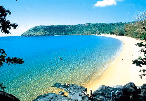 附图：昆岛—巴地头顿省著名的旅游景点。