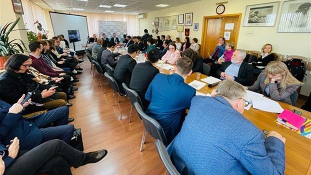 题为“东盟一体化之路：成就、困难和挑战”的国际学术研讨会现场。