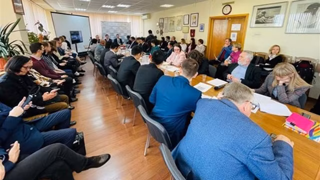 题为“东盟一体化之路：成就、困难和挑战”的国际学术研讨会现场。