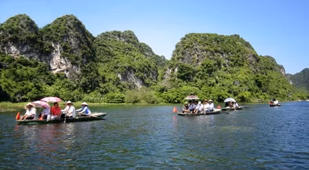 长安名胜群如诗如画的风景颇受游客的青睐。（图片来源：VOV）