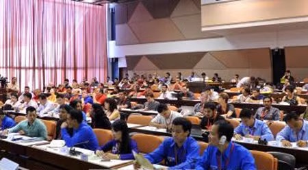 会议全景。（图片来源：越通社）