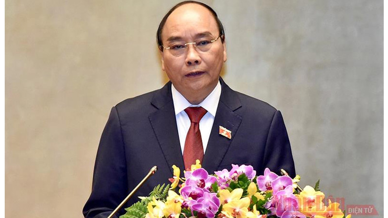 国家主席阮春福。