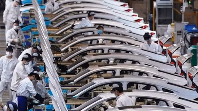 附图：本田越南自4月23日起恢复汽车和摩托车生产活动。