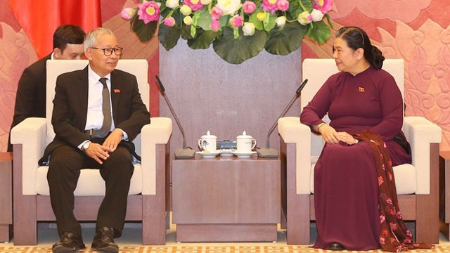 双方会谈。