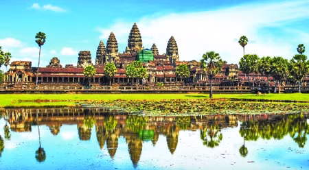 柬埔寨美景之一。