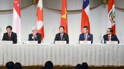 越南和各国代表与会。（图片来源：VOV）