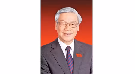 越共中央总书记阮富仲。