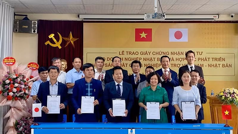 日本Onaga公司刚获得了在南河内辅助工业区兴建飞机、航空宇宙和汽车等零部件生产厂投资许可证。（图片来源：工贸报）