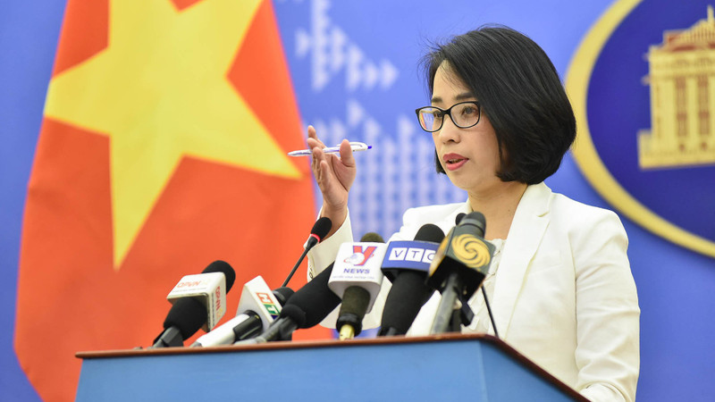 外交部副发言人范秋姮。（图片来源：国际报）