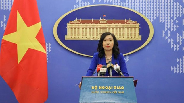 越南外交部发言人黎氏秋姮。（图片来源：越通社）