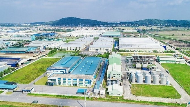 附图：北宁省大同-还山工业区。