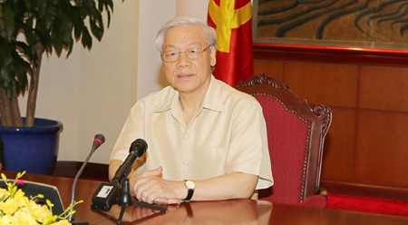 越共中央总书记阮富仲。