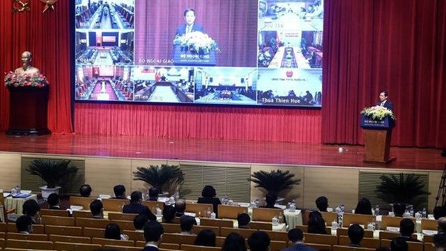 会议全景。（图片来源：越通社）