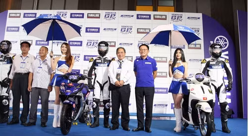 雅马哈世界公路摩托车锦标赛首次在越南举行。