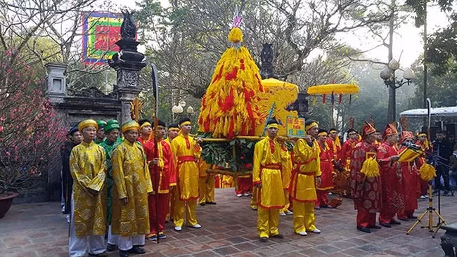 朔庙庙会开庙仪式。（图片来源：人民报网）