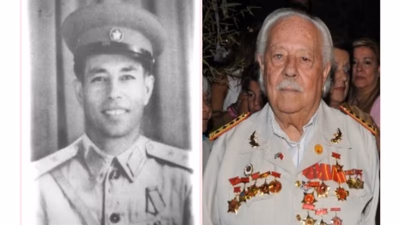 人民武装力量英雄科斯塔斯•萨兰蒂蒂斯阮文立。