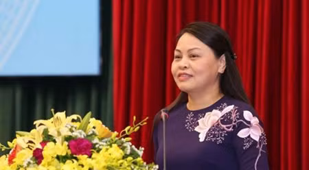 越南妇女联合会主席阮氏秋河。（图片来源：越通社）