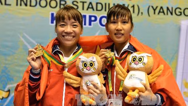 范氏卯、潘氏乔缘组合。（图片来源：越通社）