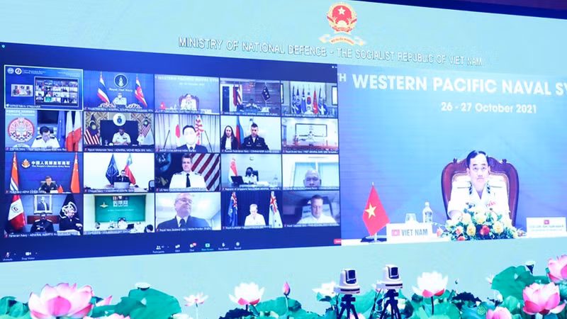 各国代表出席第17届西太平洋海军论坛。