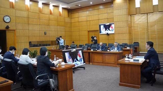 越南分会场场景。（图片来源：越通社）