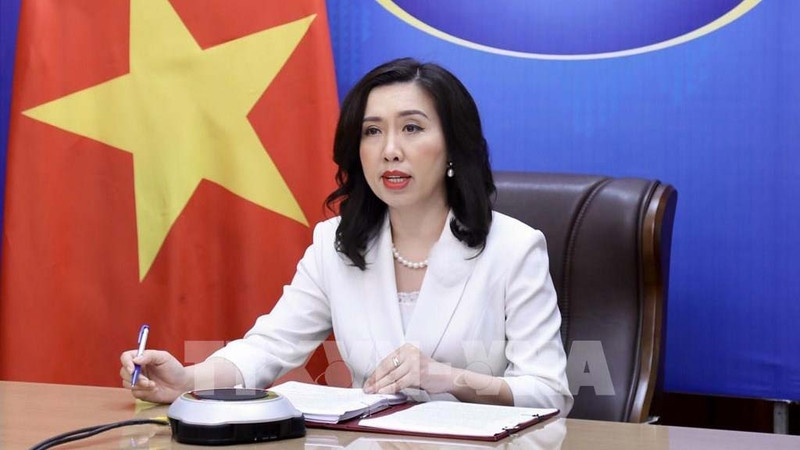 越南外交部发言人黎氏秋姮。（图源：越通社）