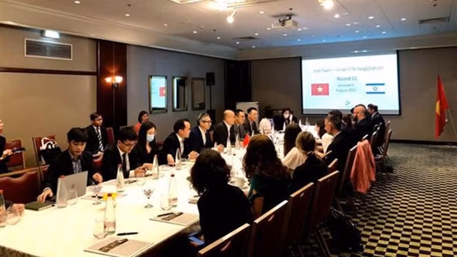 《越南与以色列自由贸易协定》（VIFTA）第11次谈判于8月1日至5日在以色列举行。