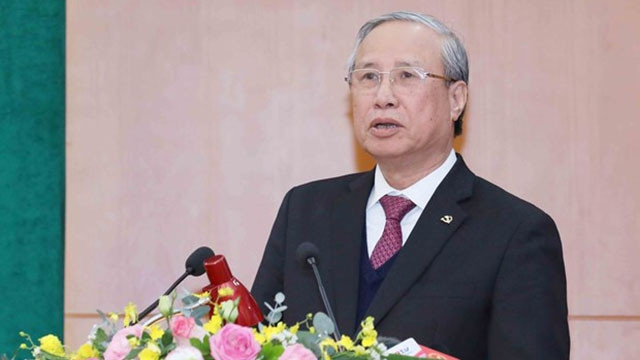 越共中央书记处常务书记陈国旺。