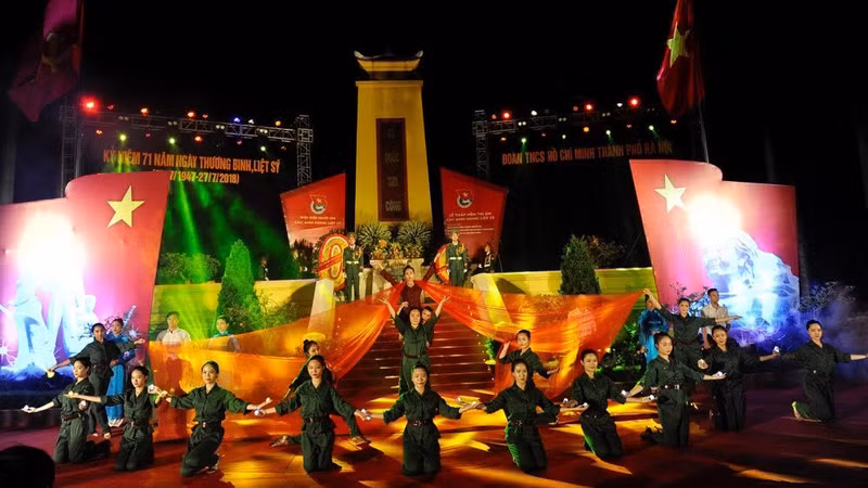 活动上的文艺表演节目之一。（图片来源： 维玲摄）