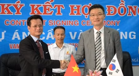 合同签字仪式。（图片来源：VGP）